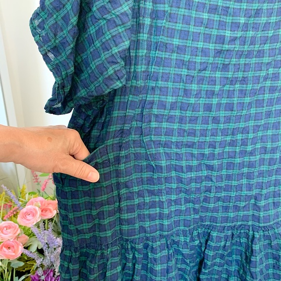 Morgane Le Fay NYC Plaid Tunic Dress with pockets - Picture 10 of 16